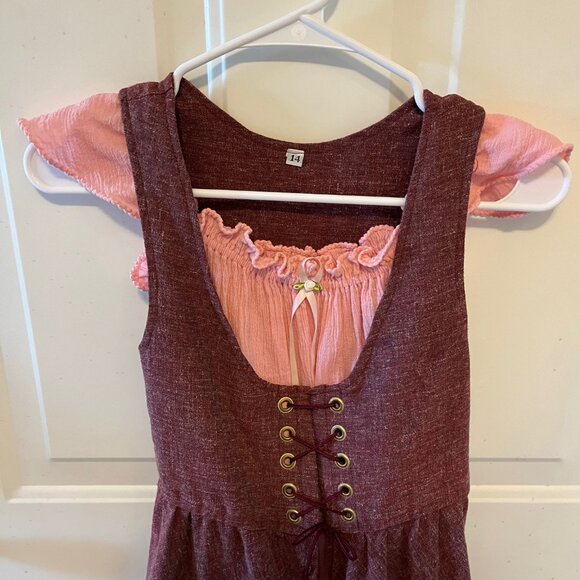 Ren Fest Dress - Renfaire - Renaissance Festival Dirndl - Girl/Teen Size: 12/14 - Picture 2 of 16